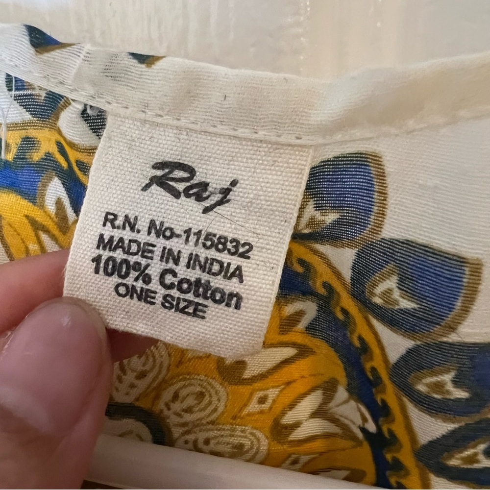 NWOT Raj Yellow‎ Kimono - Picture 5 of 5